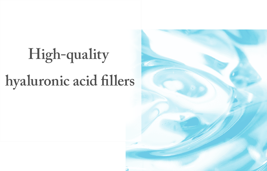 High-quality hyaluronic acid fillers