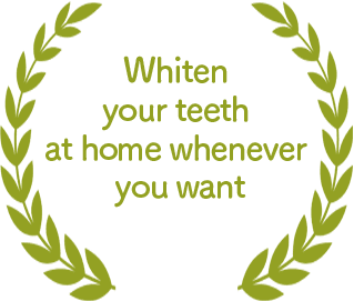 Whiten your teeth at home whenever you want