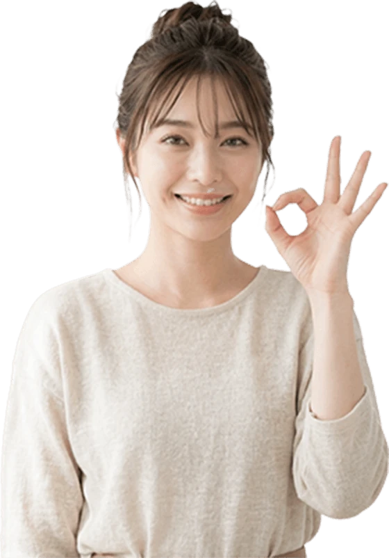 東京で骨切りなら「東京銀座A CLINIC デンタル」”女性笑顔”