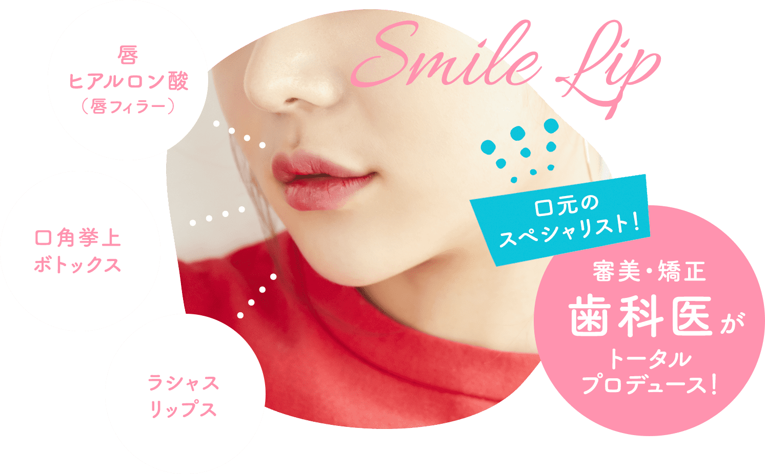 審美・矯正歯科医がトータルプロデュース